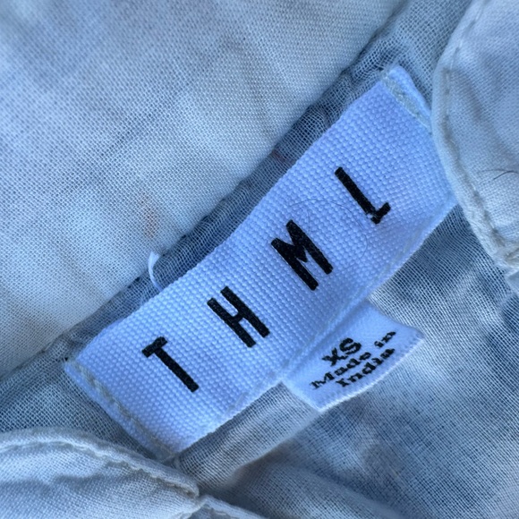 🎉5 for $45🎉 Anthropologie THML dress embroidered size XS - Picture 7 of 8